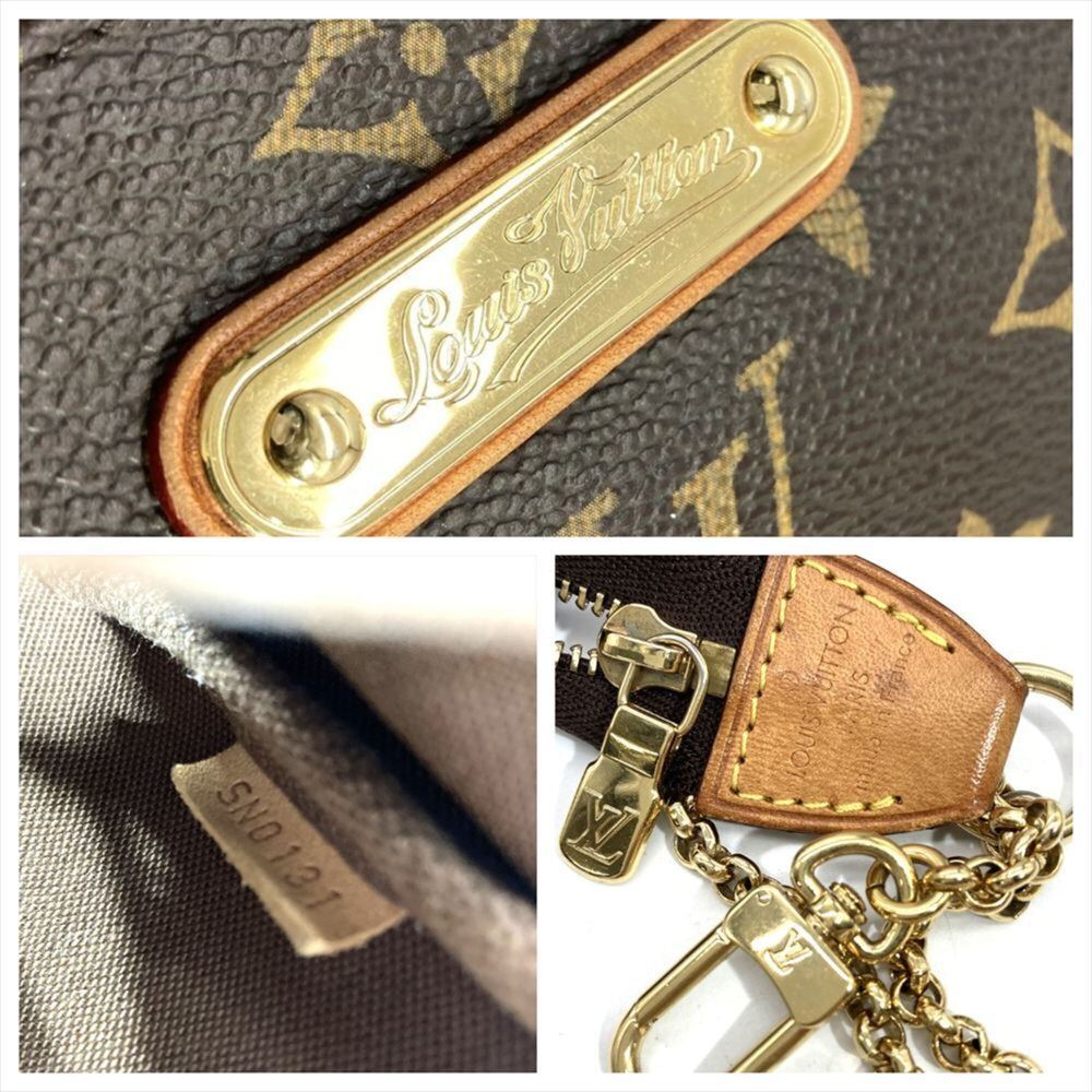 LOUIS VUITTON Authentic Brown Monogram Canvas Shoulder Bag - Picture 6 of 9